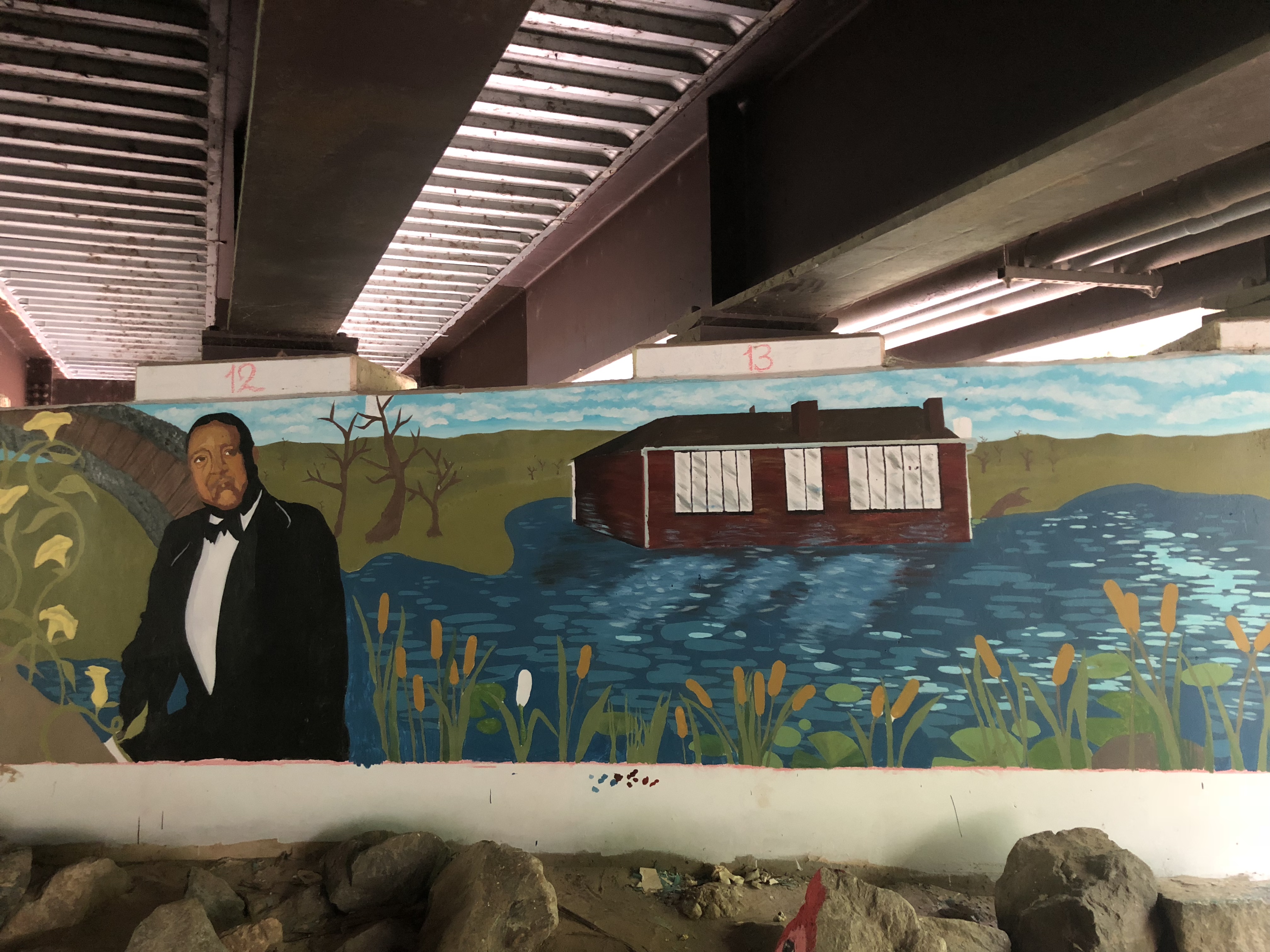 Paint Branch Bridge Mural Unveiled