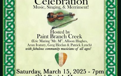 St Patrick’s Day Celebration