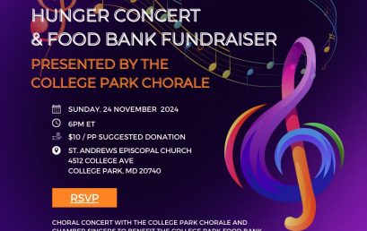 Thanks for Fighting Hunger Concert with College Park Chorale