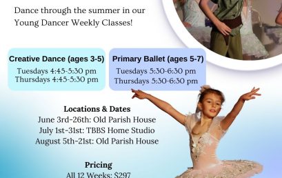 Summer ballet classes begin
