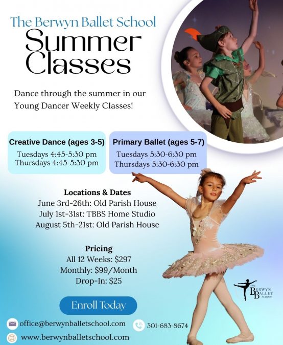 Summer ballet classes begin